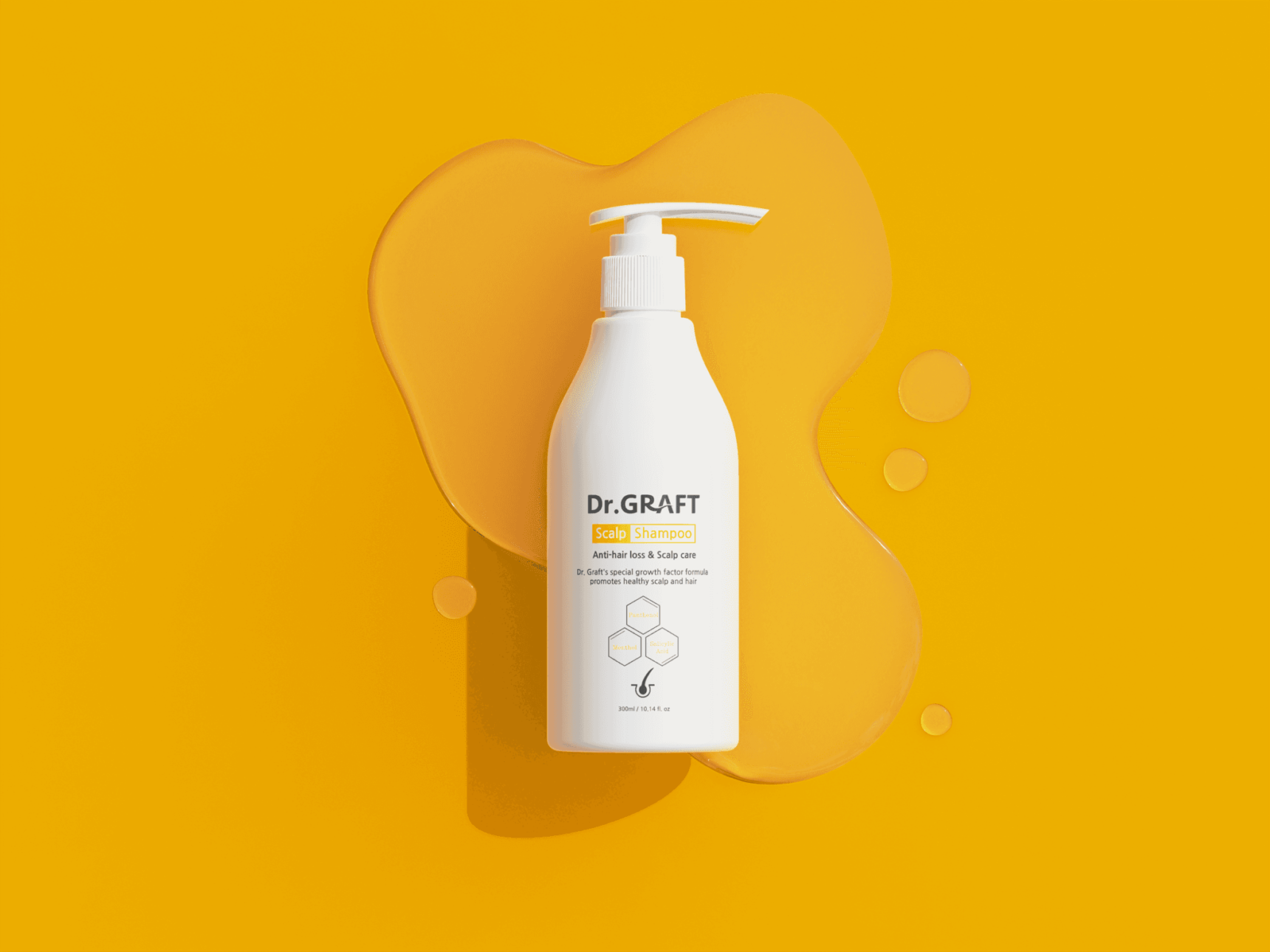 Korean Anti-Hair Loss Shampoo for Men and Women