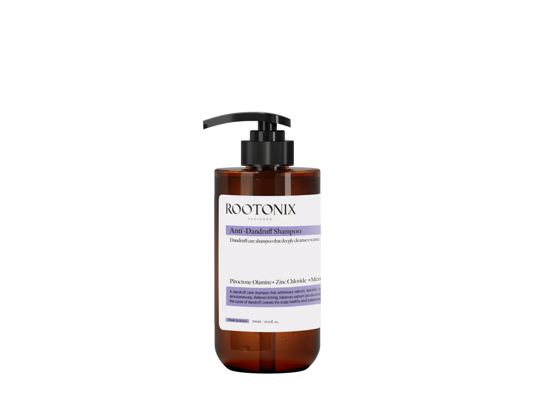 Anti-Dandruff Shampoo Bottle – Korean Hair Care Solution